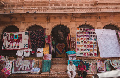 Multi colored for sale at market stall