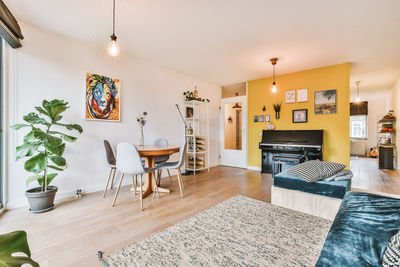 Interior of modern living room