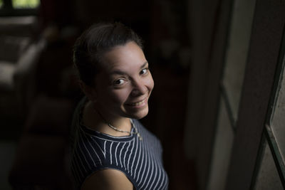 Portrait of smiling girl