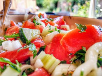 Close-up of salad