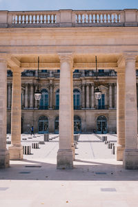 Facade of old building