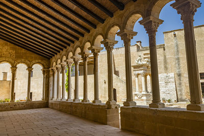 Interior of historical building