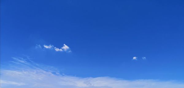 Low angle view of clouds in sky