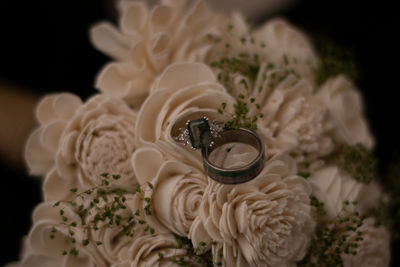 Close-up of rose bouquet