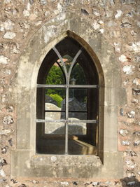 Window of old building