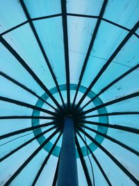 Low angle view of blue sky