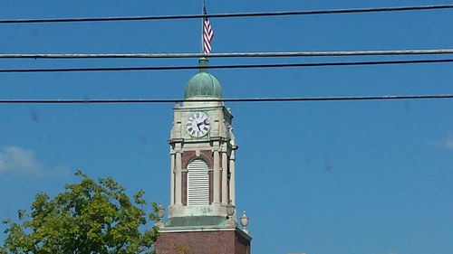 Low angle view of built structure