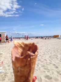 People on beach