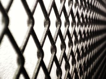 Full frame shot of chainlink fence