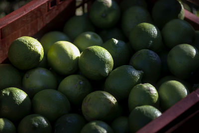 Close-up of fruits for sale at market stall