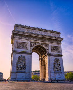 Low angle view of monument