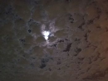 Low angle view of sky