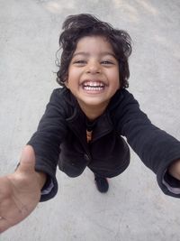 Portrait of a smiling girl