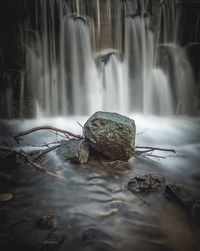 Rocks in water