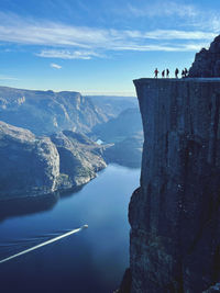 Beautiful destination  - pulpit rock norway