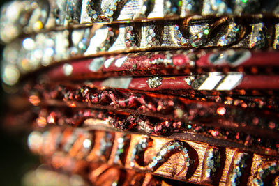 Close-up of bracelet