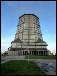 Low angle view of historical building