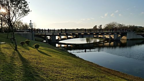 Bridge over river