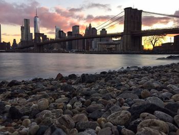 River with buildings in background