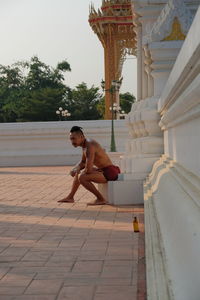 Martial arts of muay thai or thai boxing at thailand muay thai at ayutthaya thailand