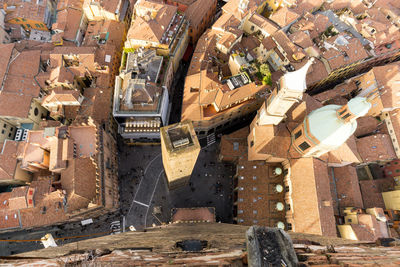 Aerial view of city