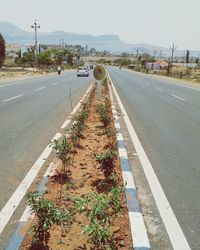 View of road