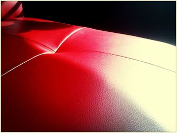 Close-up of red wall