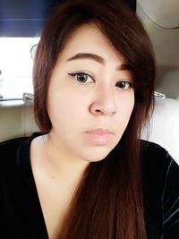 Portrait of young woman