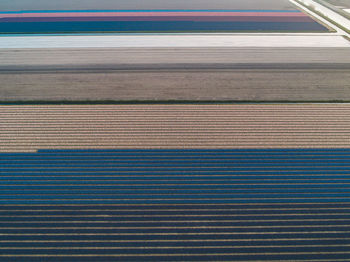 Aerial view of agricultural landscape