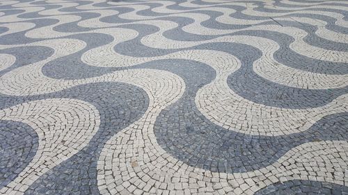 Full frame shot of footpath