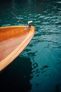 Boat in sea