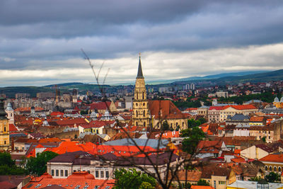 Cityscape against sky