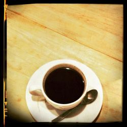 Close-up of coffee cup