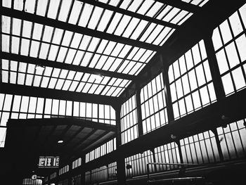 Low angle view of modern building