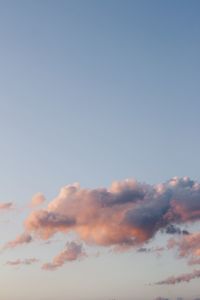 Low angle view of sky at sunset