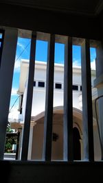 Low angle view of building against sky