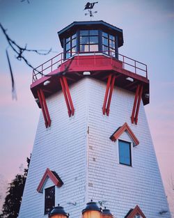 Low angle view of building against sky