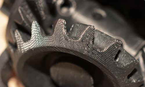 Close-up of metal