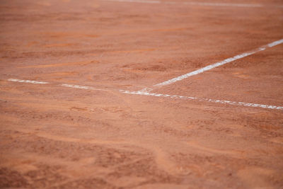 Full frame shot of playing field