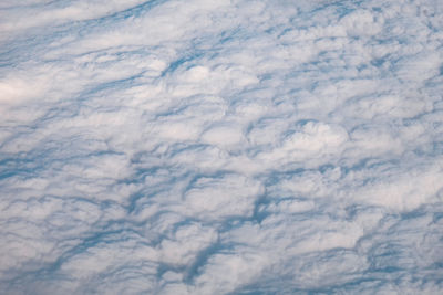 Low angle view of clouds in sky