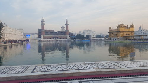 Buildings at waterfront