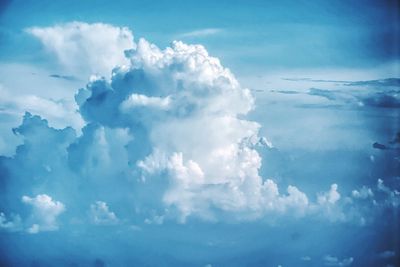 Low angle view of clouds in sky