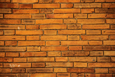 Full frame shot of brick wall