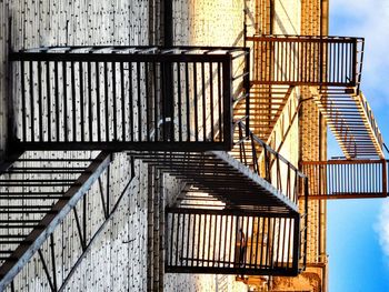 Low angle view of stairs