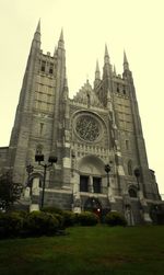 Low angle view of cathedral