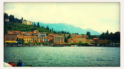 River with buildings in background