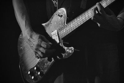 Man playing guitar