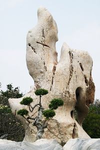 Low angle view of statue