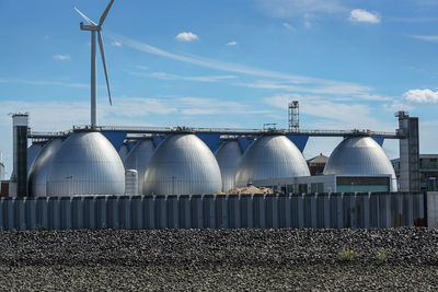 Low angle view of building against sky