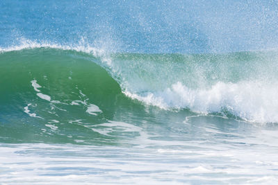 Scenic view of sea waves